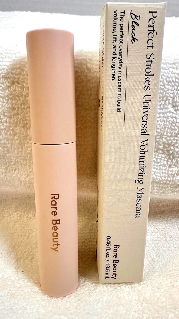Rare Beauty Perfect Strokes Universal Volumizing Mascara Black NIB Full Size